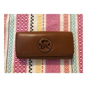 Authentic Michael Kors Wallet Brown